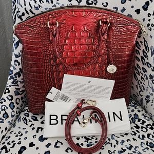Brahmin Large Duxbury Crimson Melbourne
